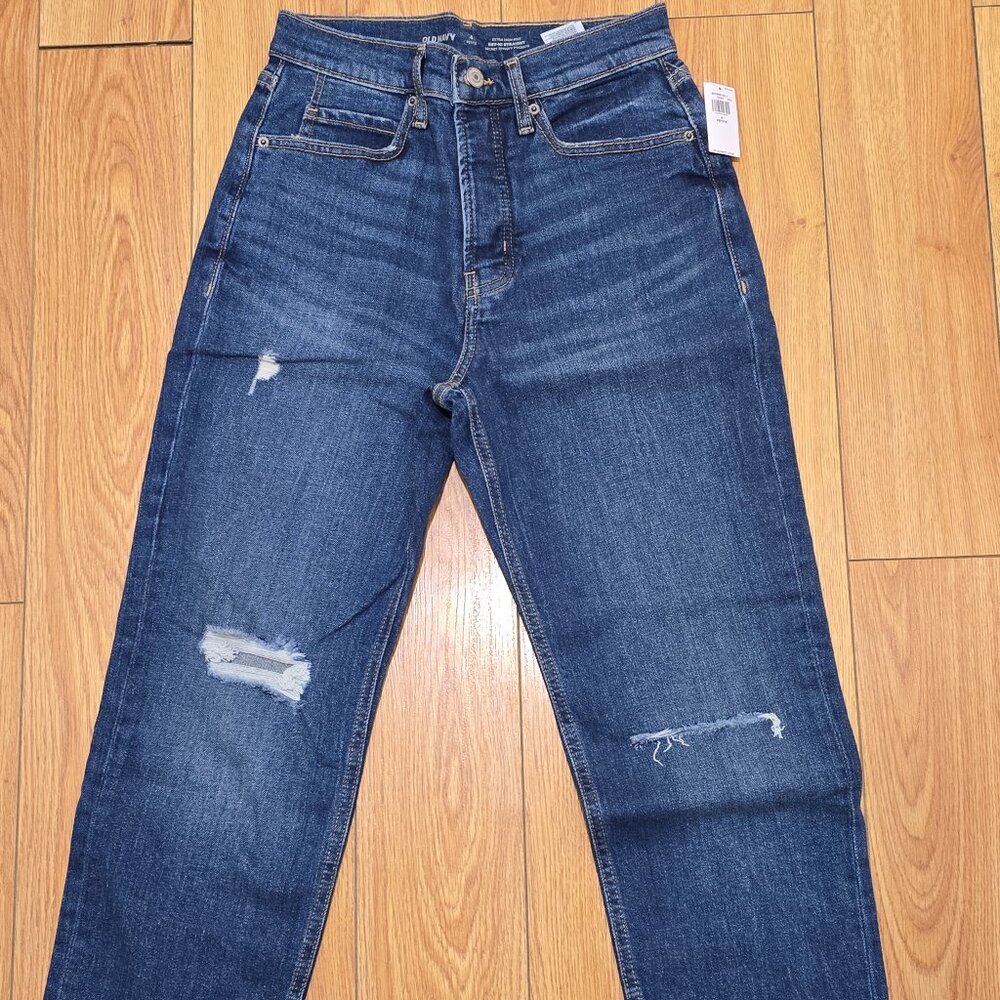 Old Navy  EXTRA HIGH-RISE Petite Size 4